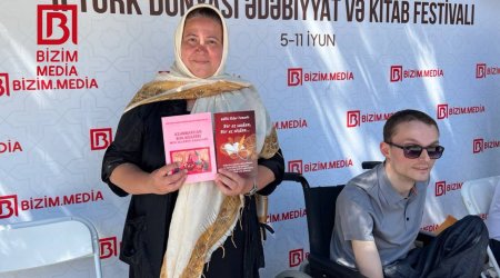 Güllü Tomarlı kitabını oxucularına TƏQDİM ETDİ - FOTO