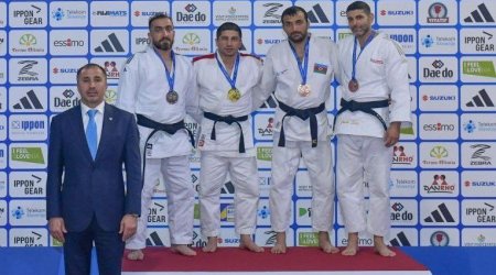 Cüdoçularımız Avropa çempionatında 11 medal qazandılar - FOTO