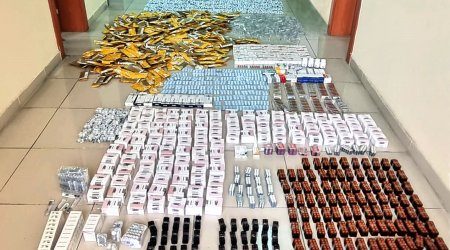 İrandan Azərbaycana külli miqdarda narkotik gətirilməsinin QARŞISI ALINDI - FOTO 