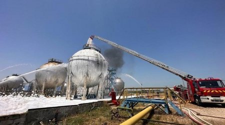 Zavoddakı yanğından sonra havanın keyfiyyət göstəriciləri AÇIQLANDI 