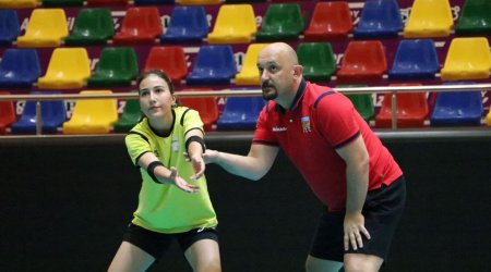 Voleybol millimiz qitə çempionatına hazırlaşır - FOTO 