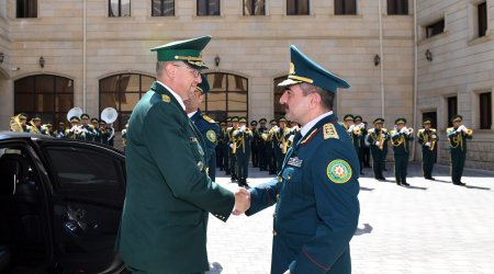 Latviya Dövlət Sərhəd Mühafizəsinin rəisi AZƏRBAYCANDA - FOTO 