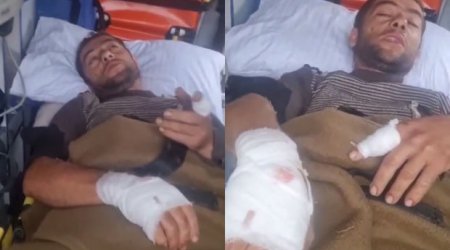 Laçında ayı sakinə hücum edərək xəsarət yetirib