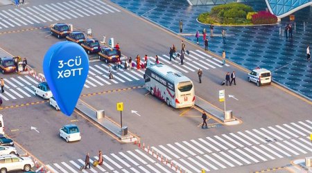 Bakı Aeroportunun parkinq zonasında YENİLİK 