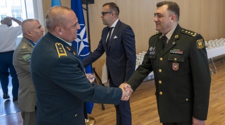 NATO-da Silahlı Qüvvələr Günü qeyd EDİLDİ – FOTO  