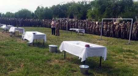 Azərbaycan Ordusunda Qurban bayramı münasibətilə tədbirlər keçirilib - FOTO 