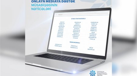 MEDİA saytlara dəstək layihəsi ilə bağlı müsabiqənin nəticələrini AÇIQLADI - SİYAHI