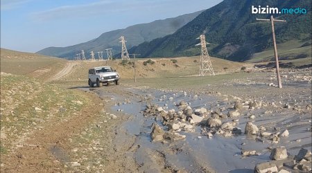 Qubada sakinlərə dəyən zərərlə bağlı müvafiq işlərə BAŞLANILDI - FOTO