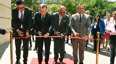 Bakıda Qoşulmama Hərəkatı Gənclər Təşkilatının qərargahının açılışı olub - FOTO 