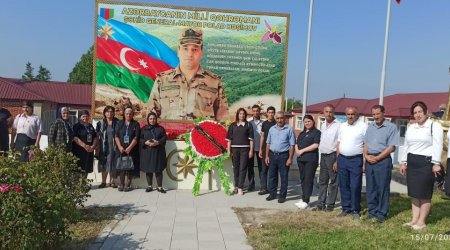 Polad Həşimovun xatirəsi doğulduğu Qəbələ rayonunda YAD EDİLDİ – FOTO  