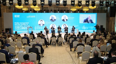 Şuşada Qlobal Media Forumunun ikinci sessiyası BAŞLADI 