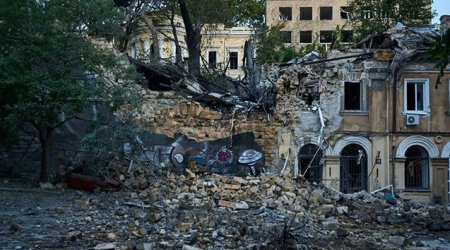 Rus ordusunun dağıtdığı Odessa - VİDEO
