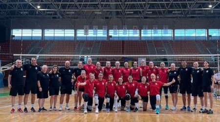 Voleybol millimizin Avstriya toplanışı başa çatdı – FOTO  