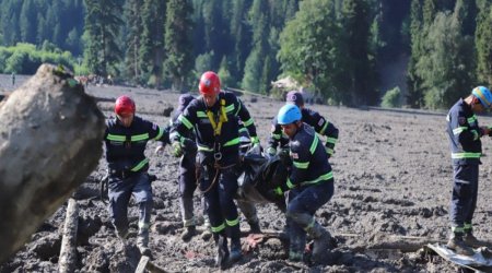 Gürcüstanda xilasetmə işlərinə ordu qüvvələri də cəlb olunub