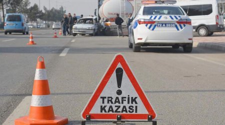 Türkiyədə ağır qəza: 2 ölü, 6 yaralı var