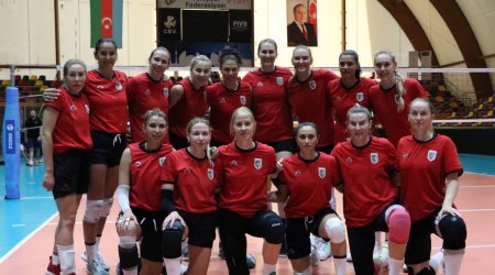 Qadın voleybolçularımız Avropa çempionatına hazırlığı başa vurdu - FOTO