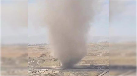 Kahramanmaraşda tornado müşahidə edilib - VİDEO