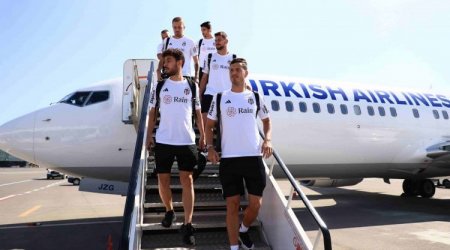 “Beşiktaş” Bakıya gəldi - FOTO  
