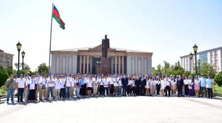 Naxçıvanda Diaspor Gənclərinin IV Yay Düşərgəsinin açılış mərasimi keçirilib - FOTO 