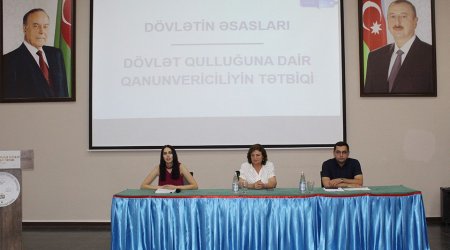 Qəbələdə dövlət qulluqçuları üçün təlim KEÇİRİLDİ – FOTO  