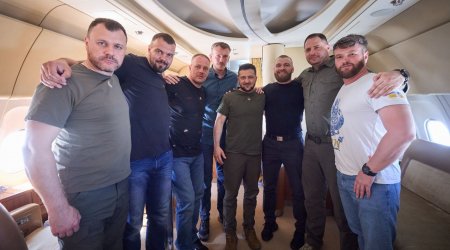 Türkiyədən qayıdan “Azov” xüsusi təyinatlı briqadası CƏBHƏYƏ YOLLANDI