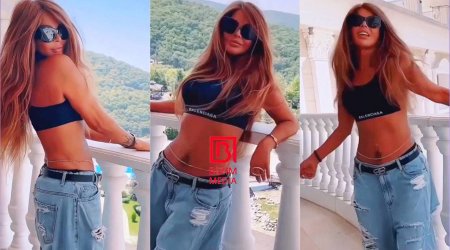 Aygün Kazımova “Balenciaga”ya BÜRÜNDÜ – VİDEO 