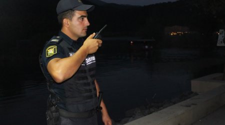 İstirahət zonalarında polis əməkdaşları fasiləsiz xidmət edir - FOTO