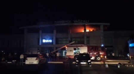 Sumqayıt dəmir yolu vağzalındakı yanğınla bağlı yeni DETALLAR