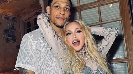 Madonna yenicə barışdığı böyük oğlunu yeni sevgilisi ilə tanış edib - FOTO