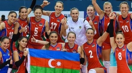 Qadın voleybolçularımız bu gün İsveç yığması ilə qarşılaşacaq