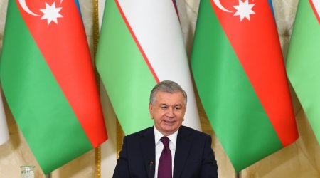 Şavkat Mirziyoyev Füzuli rayonuna GƏLDİ - VİDEO