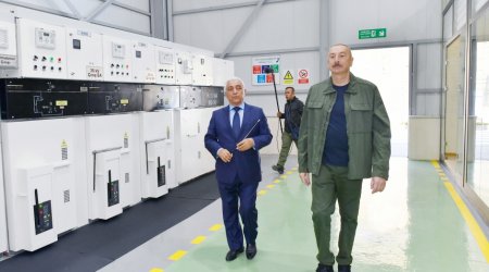 Kəlbəcərdə “Çıraq-1” və “Çıraq-2” Kiçik Su Elektrik stansiyalarının açılışı olub - FOTO/VİDEO