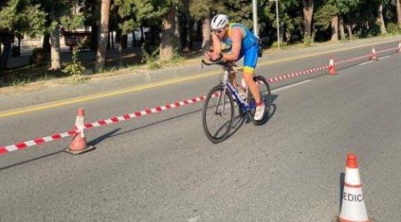 Triatlon üzrə Azərbaycan çempionatına start verildi - FOTO