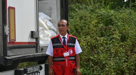 Qızıl Aypara Cəmiyyətinin rəsmisindən ermənilərə aparılan ərzaq yardımı ilə bağlı AÇIQLAMA