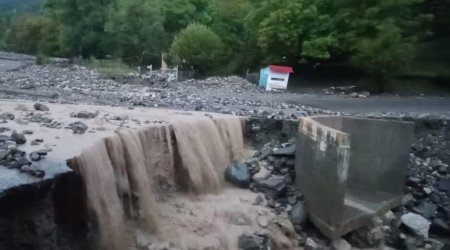 İsmayıllı-Lahıc avtomobil yolu bağlandı