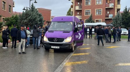 Ağalı kəndinə növbəti köç karvanı yola salındı - FOTO/VİDEO