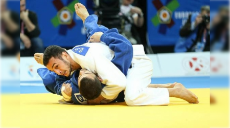 Cüdoçularımız Sarayevo Açıq Avropa turnirinin ilk günündə 1 qızıl və 1 gümüş medal qazandı - FOTO