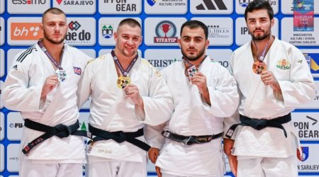 Cüdoçularız Avropa turnirini 3 medalla BAŞA VURDU 