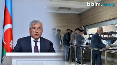 BMU-nun yeni rektoru Yaqub Piriyev tələbələrlə birlikdə NAHAR ETDİ – FOTO