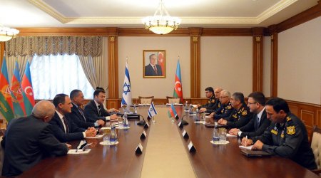 Azərbaycan və İsrail müdafiə sahəsində əməkdaşlığı müzakirə edib 