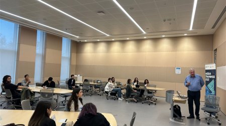 MEDİA və ADA-nın birgə təşkilatçılığı ilə “Visiting Lecturer” layihəsi üzrə dərslərə BAŞLANILDI - FOTO