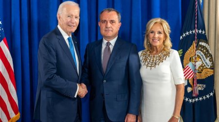 Ceyhun Bayramovun Nyu Yorkda Baydenlə görüşü olub - FOTO 