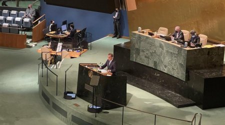 Ceyhun Bayramov BMT Baş Assambleyasının sessiyasında çıxış edəcək