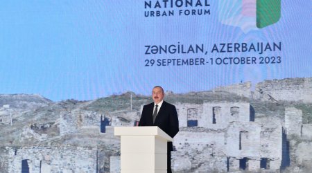 Azərbaycan Prezidenti: “Zəngilanı mühüm nəqliyyat qovşağı hesab edirik”