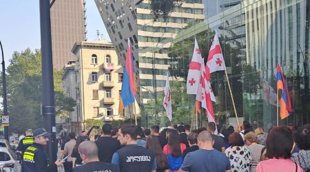 Gürcüstan polisi erməni diasporunun Azərbaycana qarşı təxribatına icazə vermədi