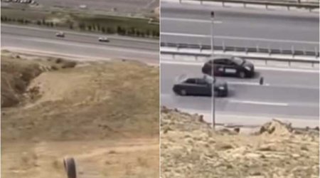 Bakıda təkərlə “ölüm oyunu” oynayan yeniyetmələr SAXLANILDI – FOTO  