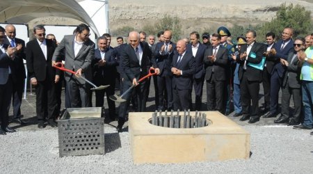 Zəngilanda Azərbaycanla İran arasında yeni körpünün TƏMƏLİ QOYULDU – FOTO/VİDEO  