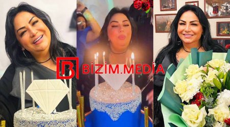 Almaz Ələsgərova 57 yaşını belə QEYD ETDİ - FOTO/VİDEO  