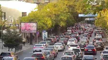 Bakıda sıxlıq müşahidə edilən yollar - SİYAHI