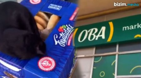 “Oba” marketdə BİABIRÇILIQ – Çörəyin üstündə pişik yatır – ANBAAN VİDEO